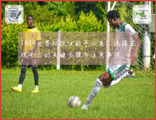 2026世界杯投注新手必看：选择正规平台的关键步骤与注意事项